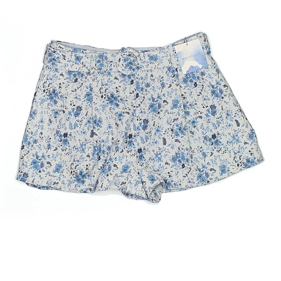 NEW MAJORELLE Valentina Shorts in Baroque Blue Floral Boho White Women’s XL - Picture 2 of 7